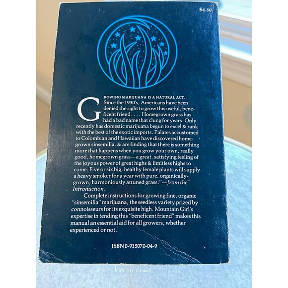 The Primo Plant Growing Sinsemilla Marijuana 1977 1st Edition Mountain Girl - Picture 3 of 10